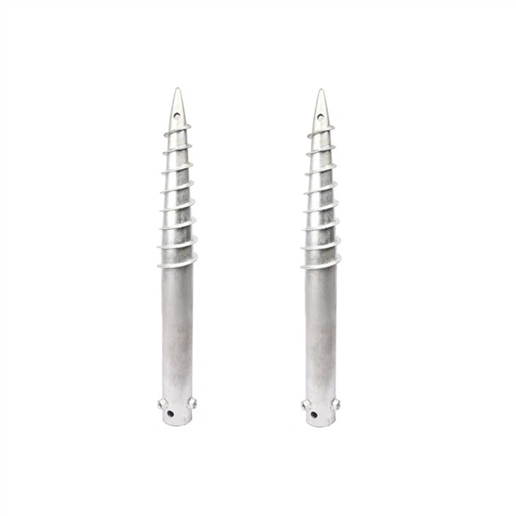 Galvanized Ground Screw Anchors For Fence Posts