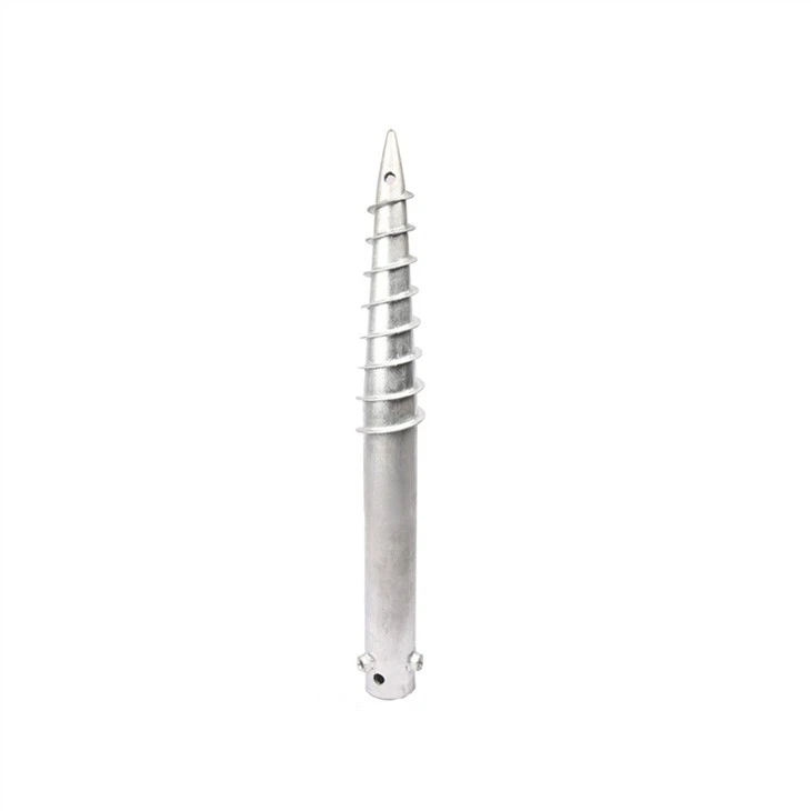 Galvanized Ground Screw Anchors For Fence Posts